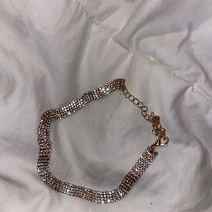 Shimmering Gold and Silver Choker (NEW)